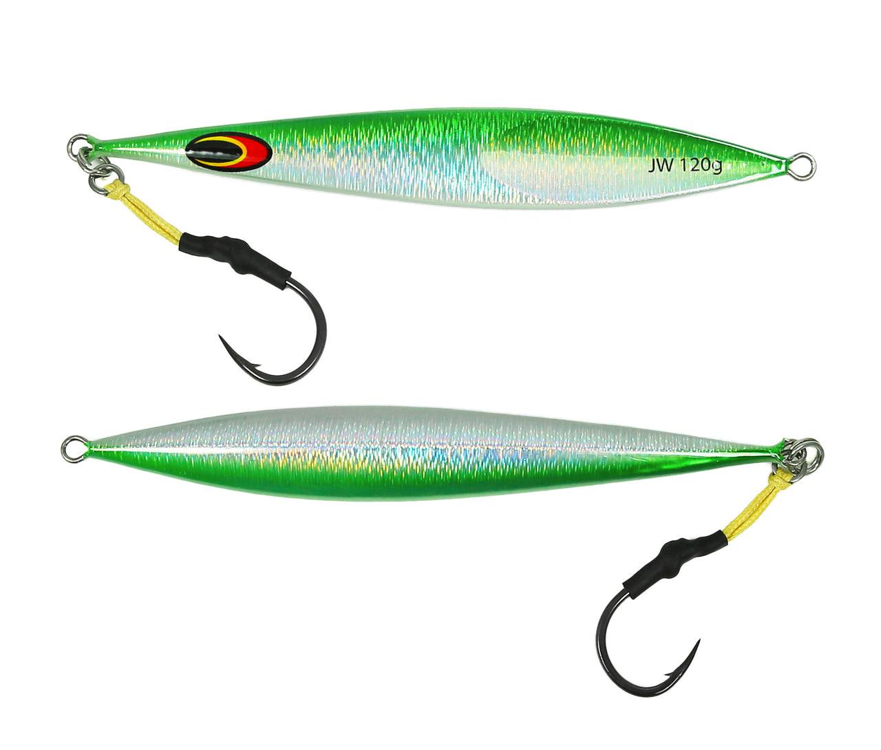 Jigging World MJ67 Slow Pitch Jigs - Premium Saltwater Fishing Lures for Vertical Jigging & Bottom Fishing - Perfect for Tuna, Grouper, and Snapper