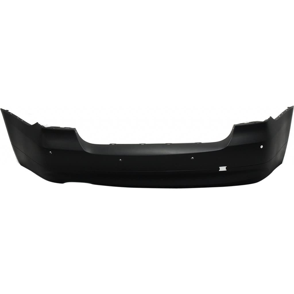 BMW 328i/328xi Rear Bumper Cover 2007-2008 Sedan | Primed with PDC Sensor Holes | OEM Replacement Part #BM1100163 (51127171045) | Perfect for Collision Repair & Car Restoration