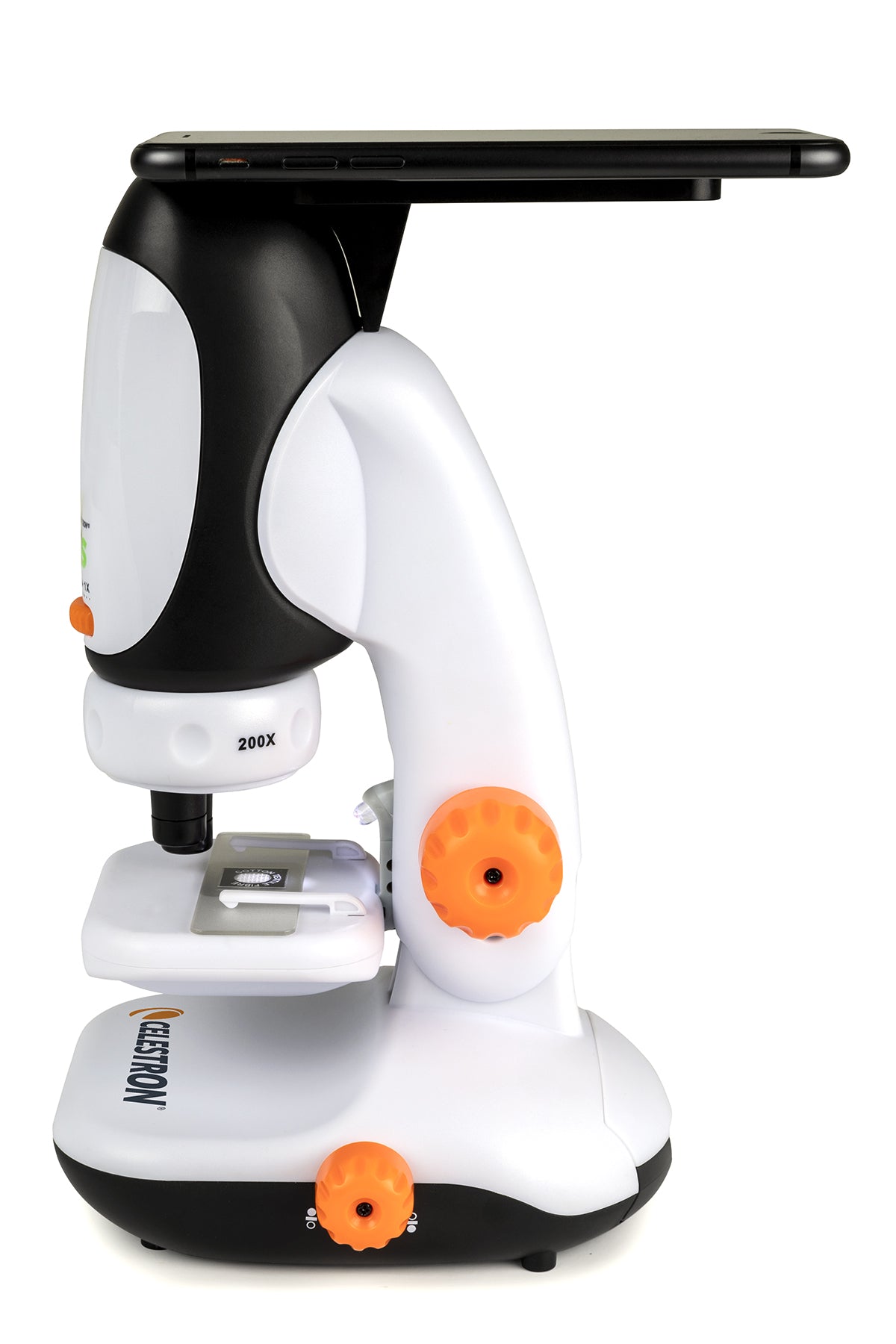 Celestron Kids Microscope with Smartphone Adapter - Educational Science Toy for Children, Portable Digital Microscope for Home & Classroom STEM Learning