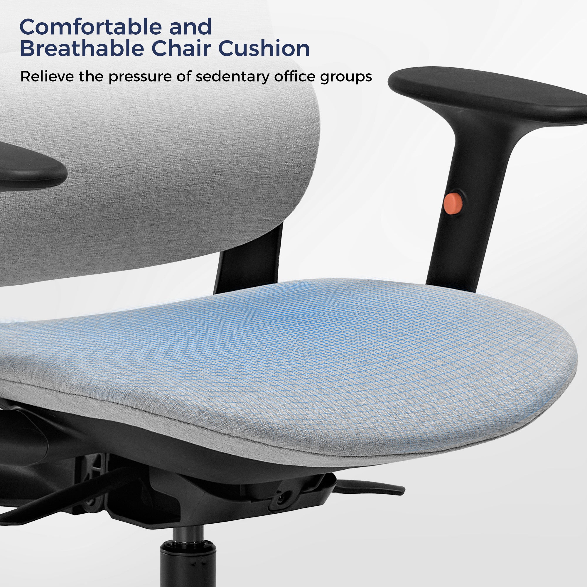 Skylar Ergonomic Modern Mesh Office Chair with Adjustable Height & Lumbar Support - Perfect for Home Office, Gaming & Workspace Comfort