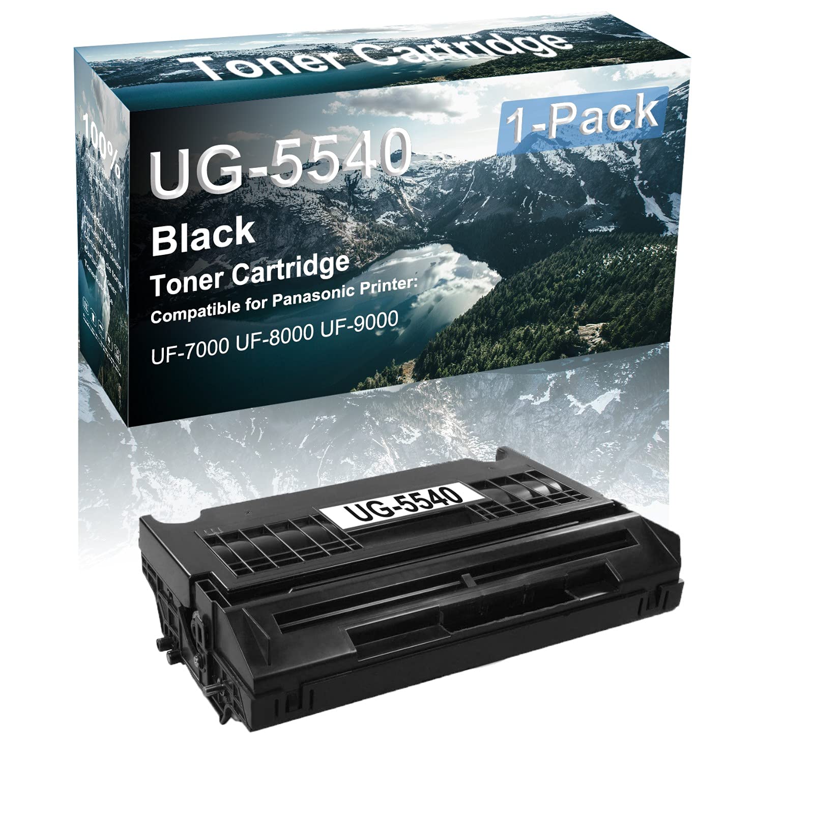 High Yield Black Laser Printer Toner Cartridge - 1-Pack Replacement for Panasonic UG5540/UG-5540 | Compatible with UF-7000, UF-8000, UF-9000 Printers | Ideal for Office Printing & High Volume Documents