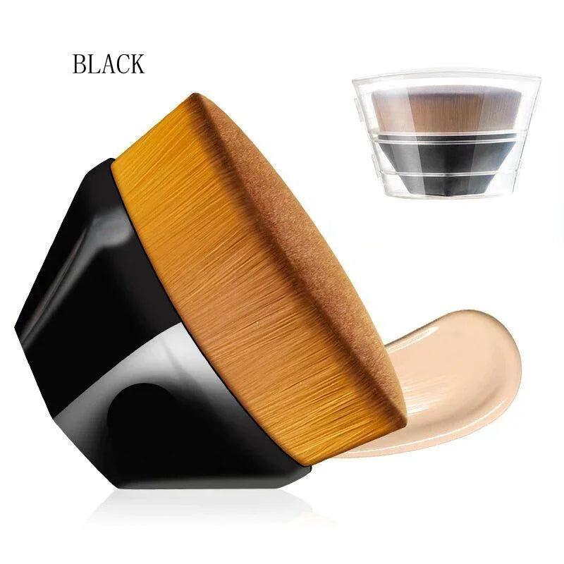 Magic Makeup Brush Set - Professional Soft Bristle Foundation Blending Brush for Flawless Makeup Application - Perfect for Daily Use, Travel & Professional Makeup Artists