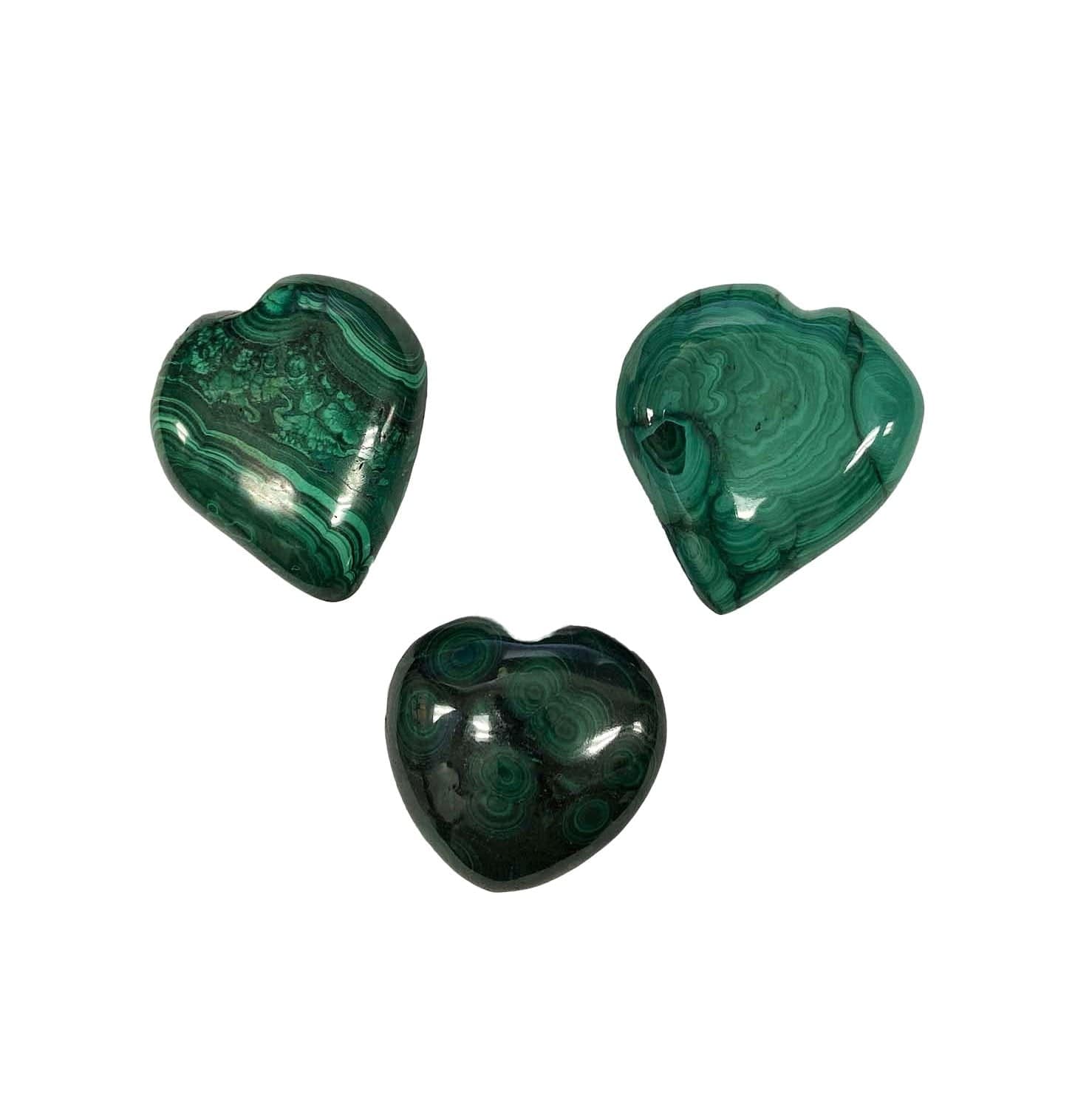 Natural Malachite Heart Pendant - Healing Stone Jewelry for Love & Protection | Perfect for Gifts, Meditation & Energy Balancing