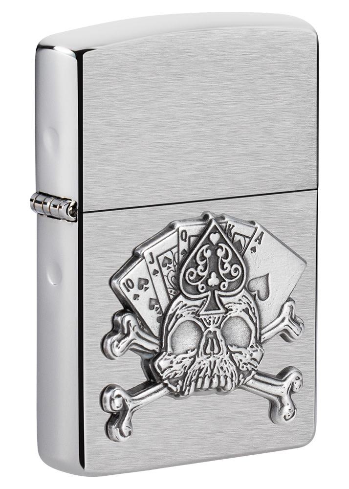 Skull Emblem Design Playing Cards - Gothic Style Deck for Poker, Magic Tricks & Collectors | Perfect for Game Nights, Halloween Parties & Gifts