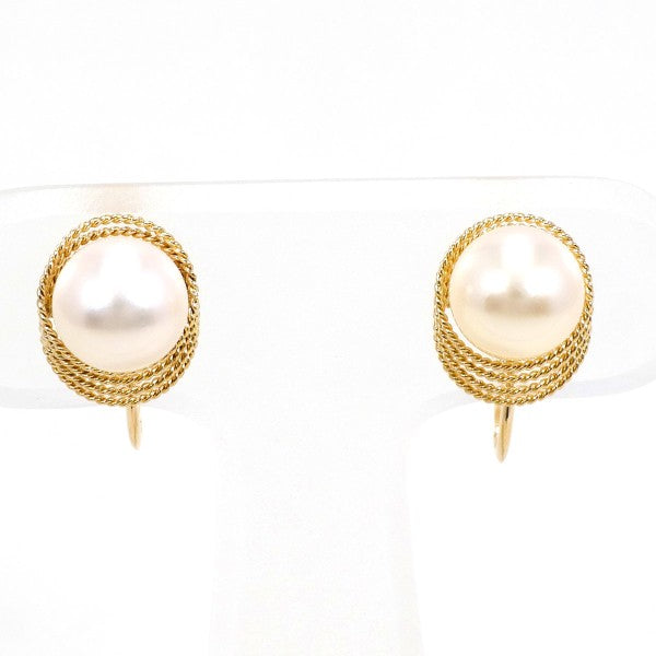 14K Yellow Gold Pearl Earrings for Women - Classic Stud Earrings with Genuine Pearls - Perfect for Weddings, Parties & Everyday Elegance