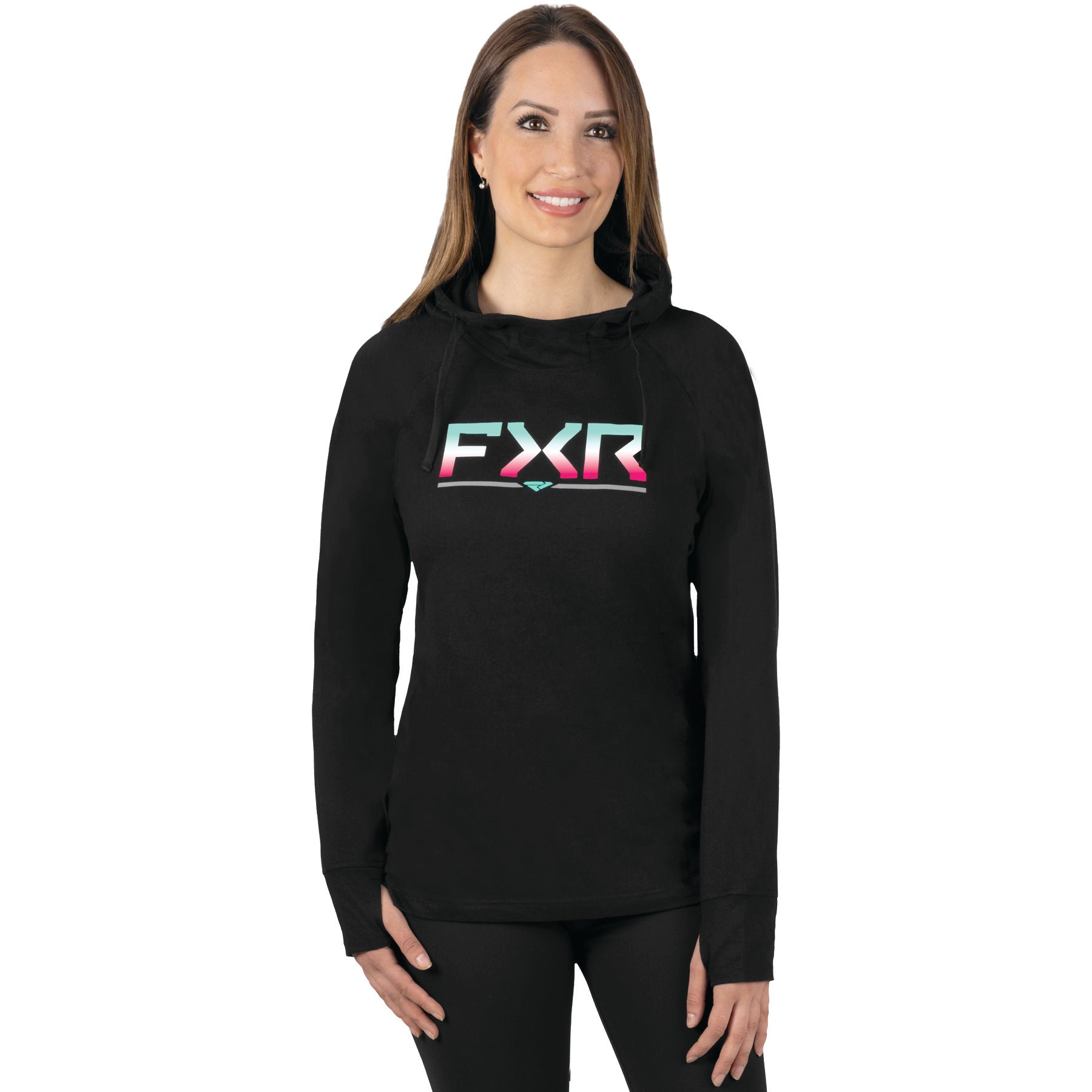 FXR Women's Premium Trainer Pullover Hoodie - Soft & Comfortable Workout Jacket for Running, Yoga & Outdoor Activities