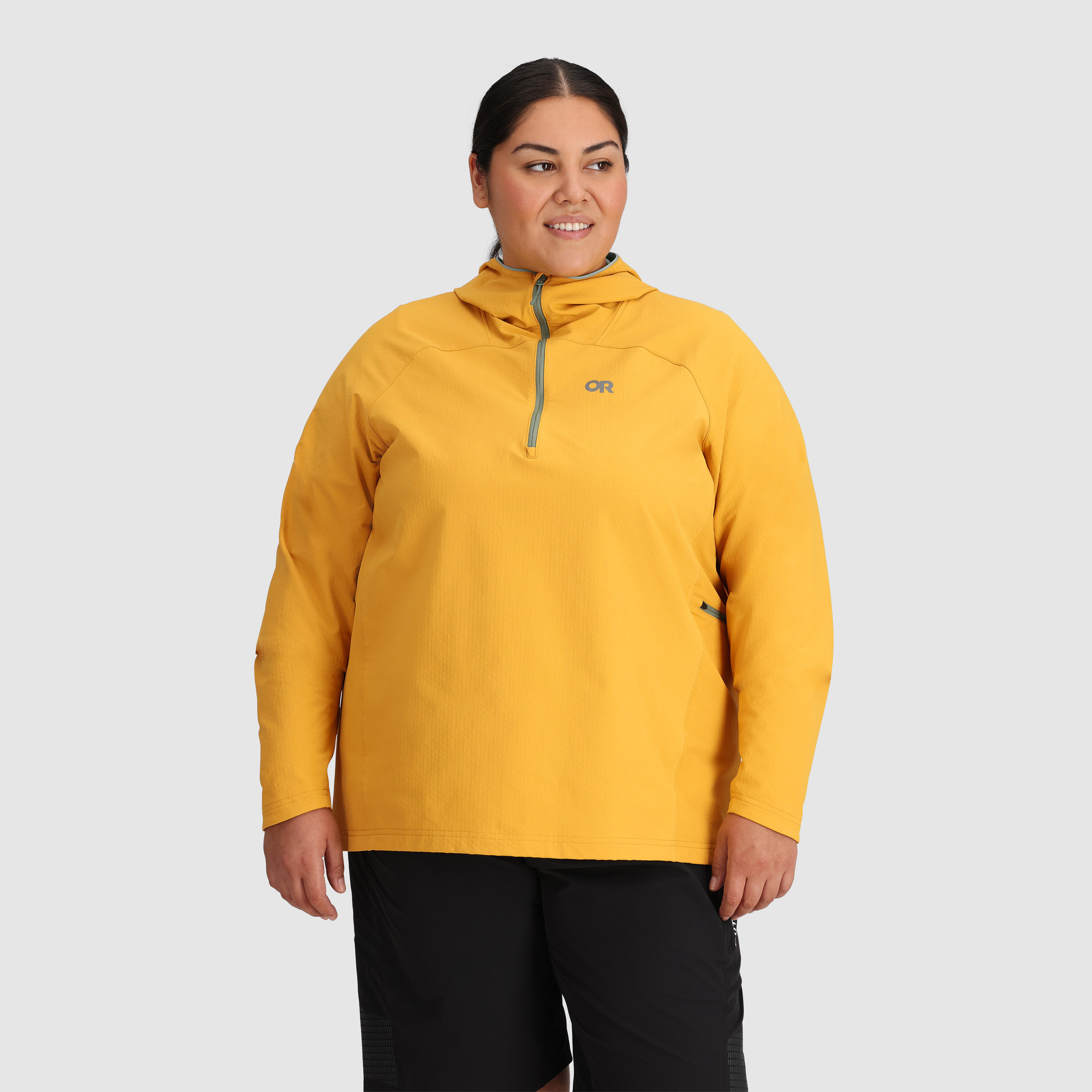 Women's Mountain Bike Half Zip Hoodie - Breathable & Lightweight Cycling Jacket for Trail Riding & Outdoor Adventures