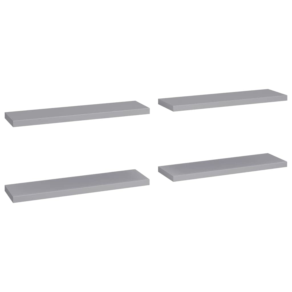 4-Pack Floating Wall Shelves Set - 35.4