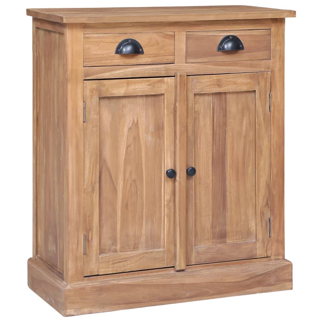 Solid Teak Buffet Server Cabinet - 25.6