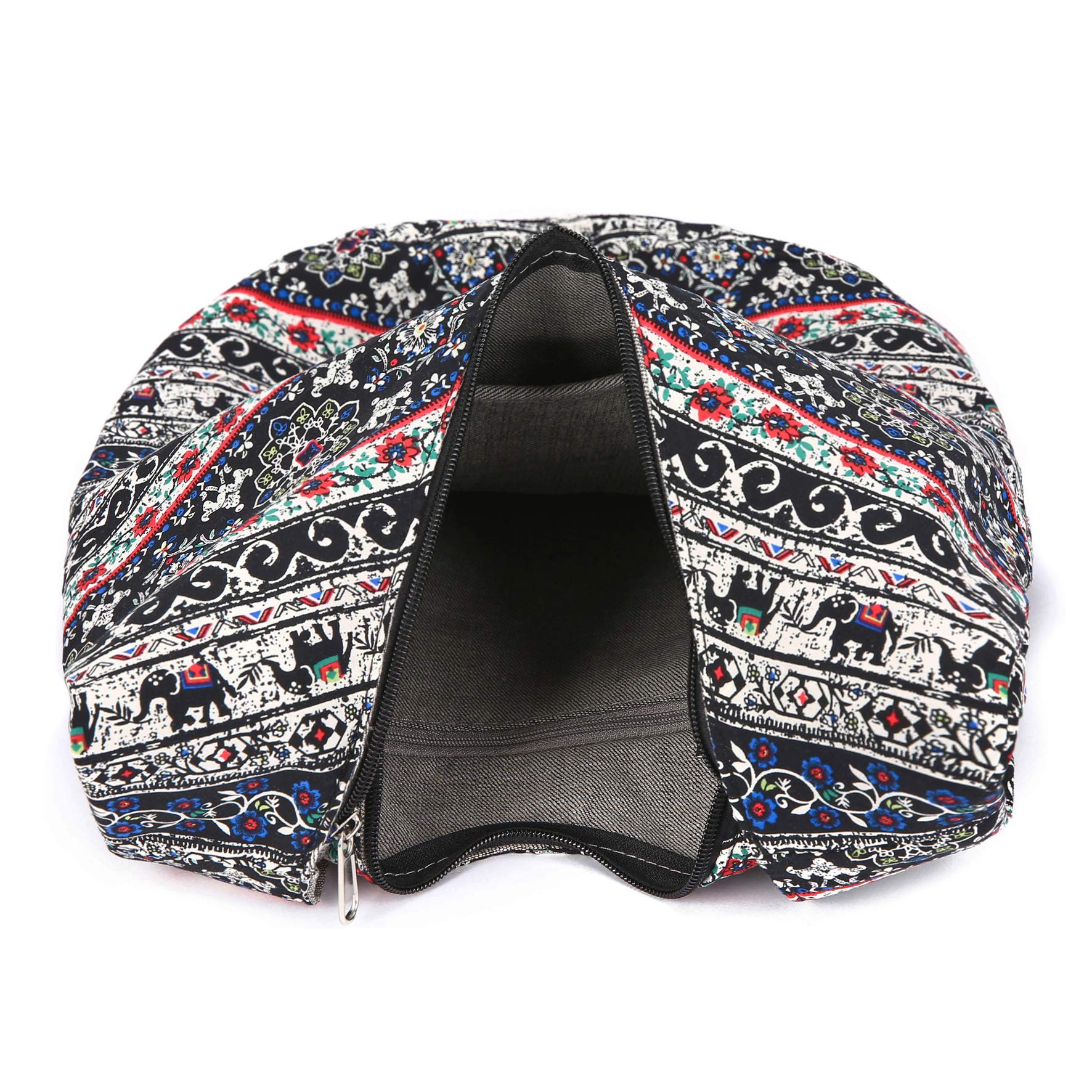 Stylish Women's Canvas Shoulder Bags - Bohemian Crossbody Purse with Animal Print for Everyday Use, Travel & Festival Outfits