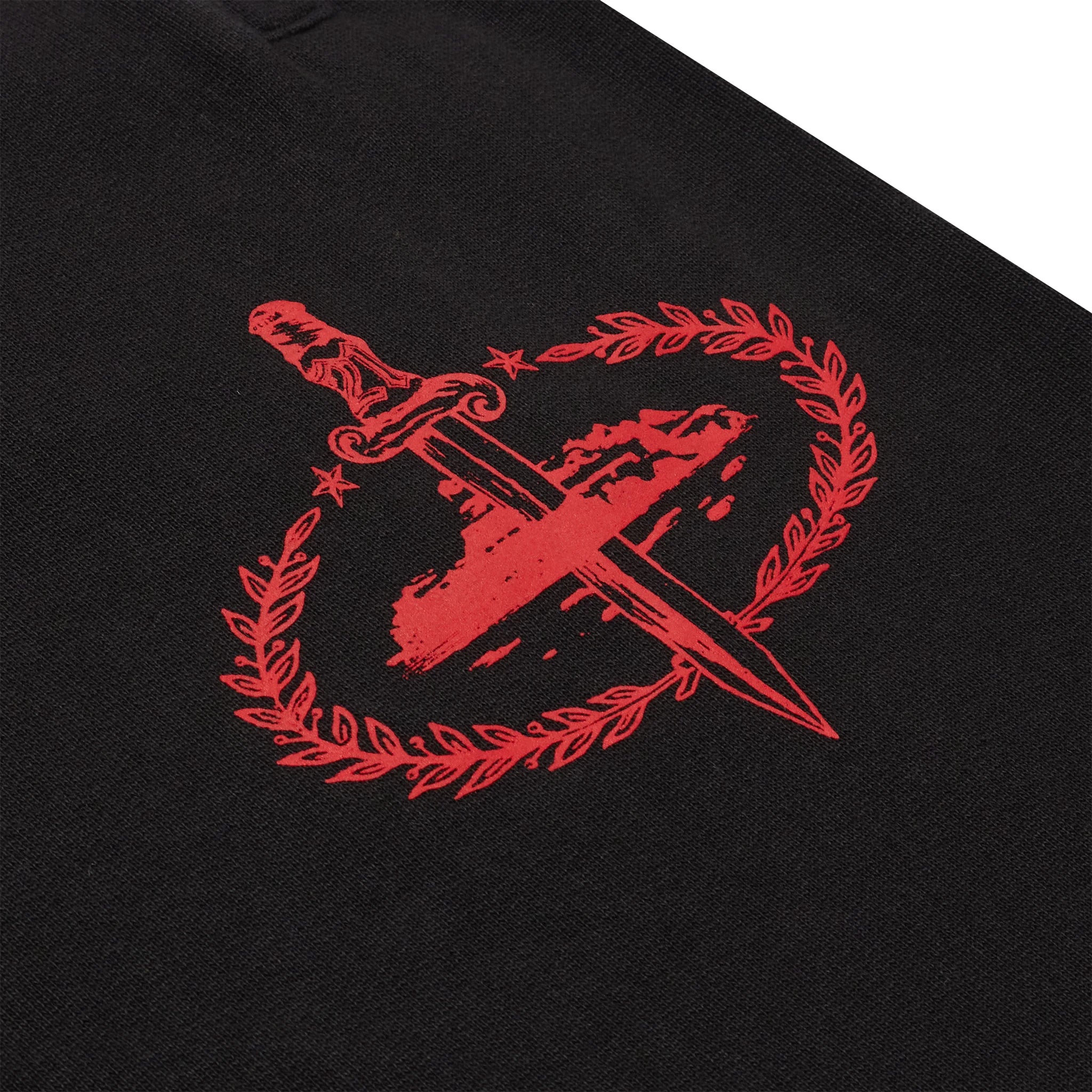 21 Savage x Corteiz Slaughter Gang Black Sweatpants - Men's Hip Hop Joggers for Casual Wear & Street Style