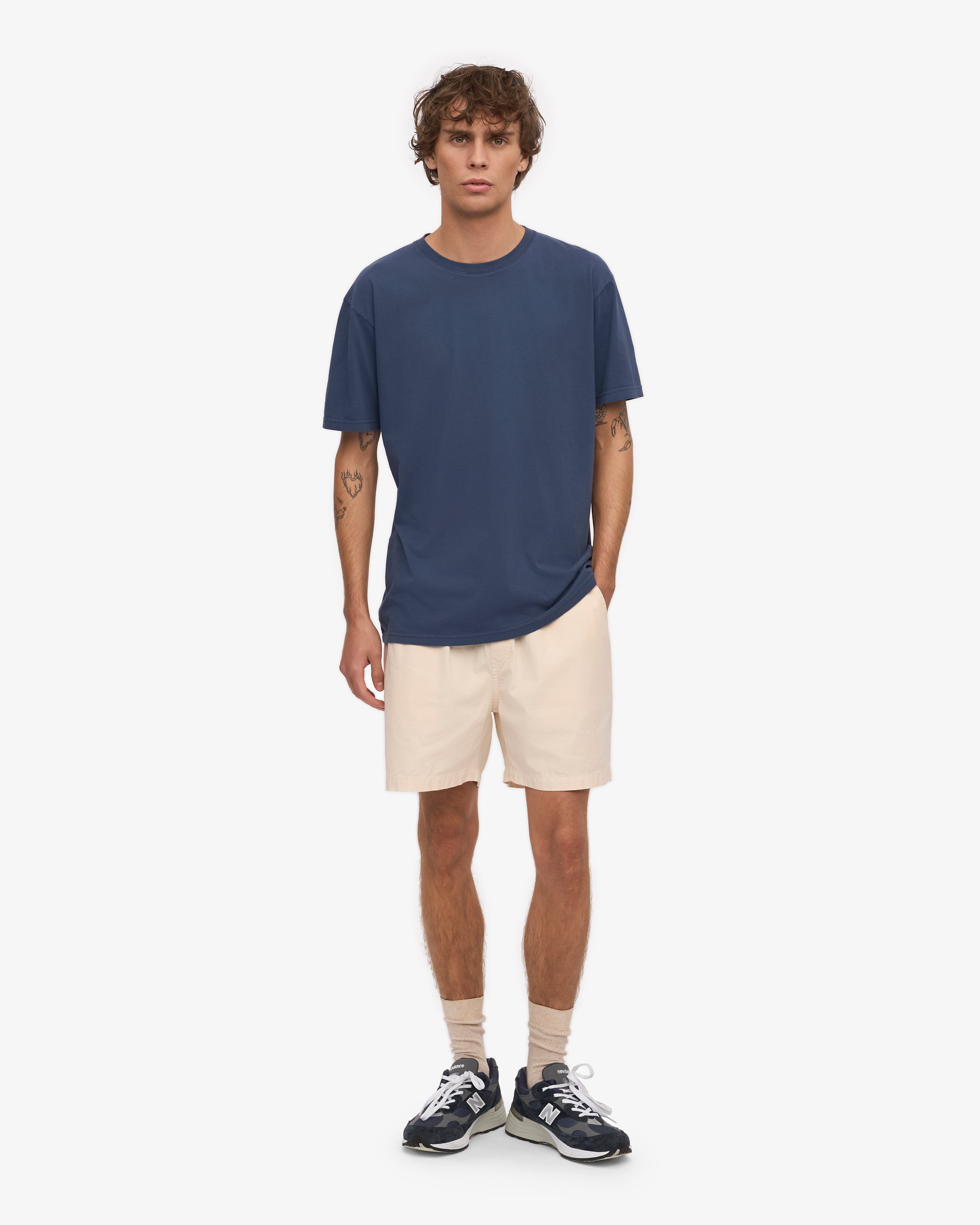 Classic Organic Cotton T-Shirt for Men & Women - Soft & Comfortable Petrol Blue Tee - Perfect for Casual Wear, Gym, and Everyday Outfits