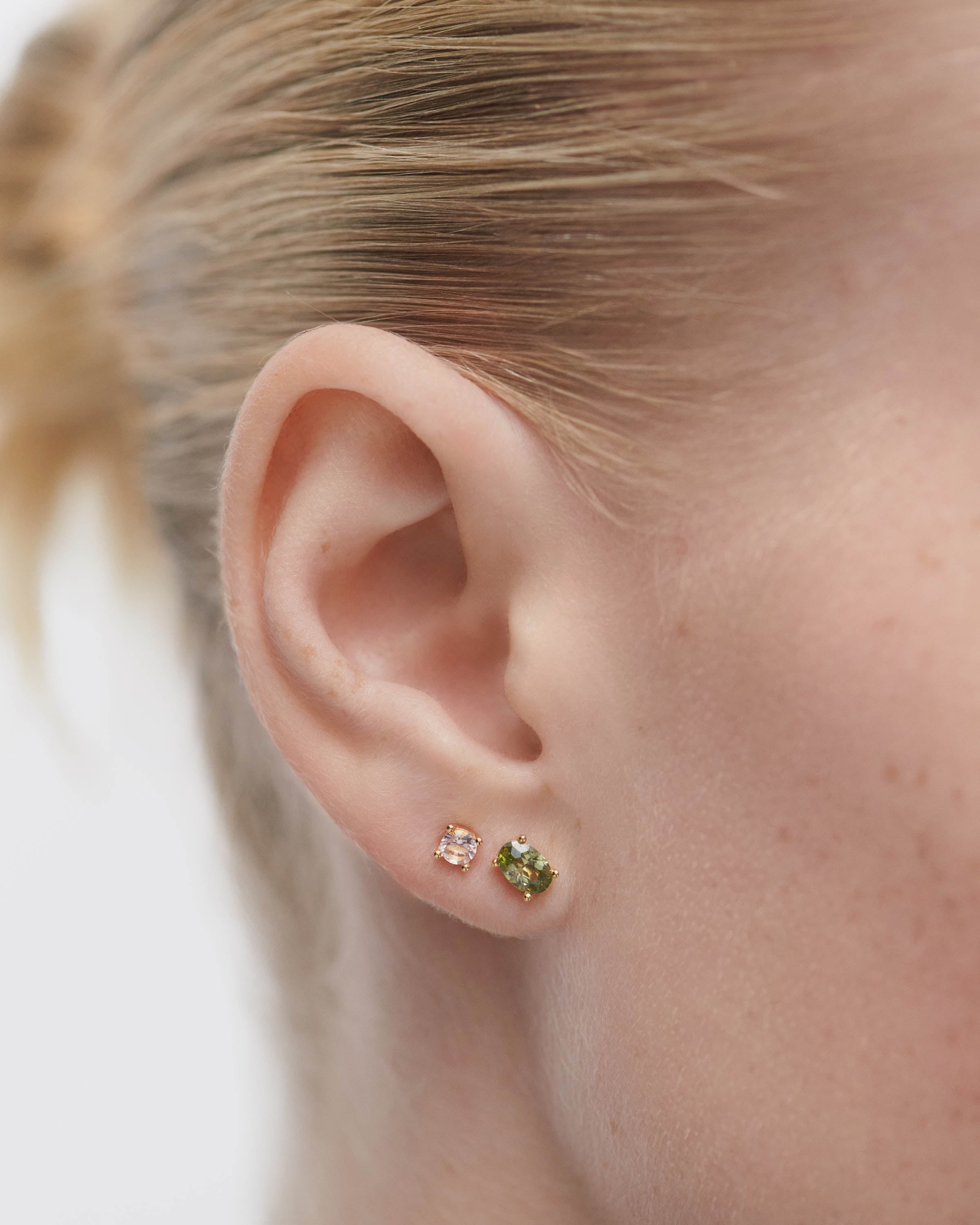 Dalia Elegant Pearl and Crystal Stud Earrings Set for Women - Perfect for Weddings, Parties, and Everyday Wear