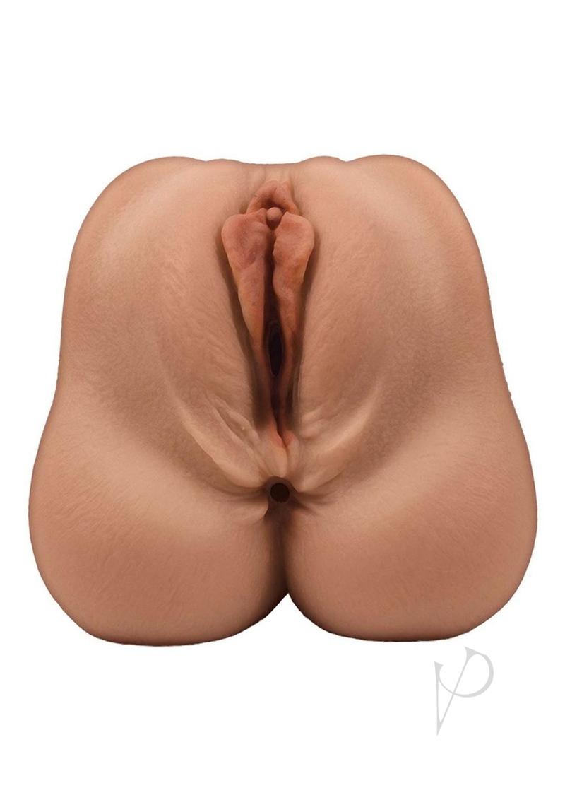 Realistic Sophie Pussy and Ass Masturbator - Lifelike Chocolate Sex Toy for Men | Perfect for Solo Play & Couples Intimacy