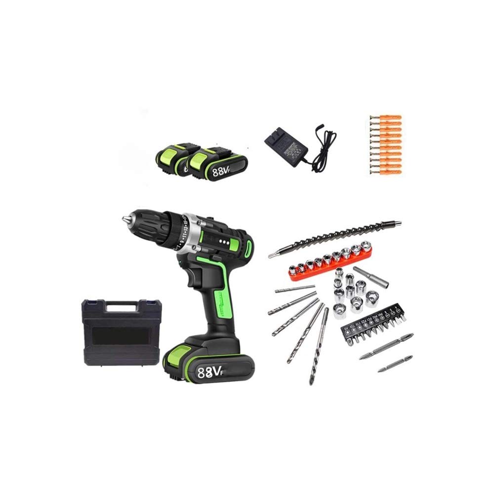 Rechargeable Cordless Electric Screwdriver Set with Carrying Case - Perfect for DIY Home Repairs, Furniture Assembly & Automotive Maintenance