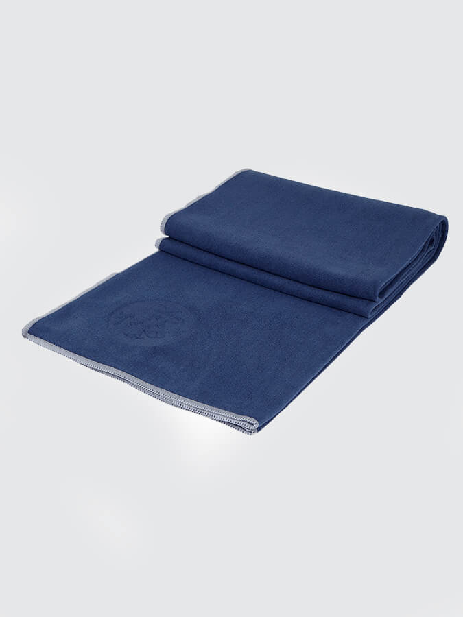 Manduka eQua Yoga Mat Towels - Non-Slip, Absorbent & Eco-Friendly for Hot Yoga, Pilates & Workouts - Perfect for Home & Studio Use