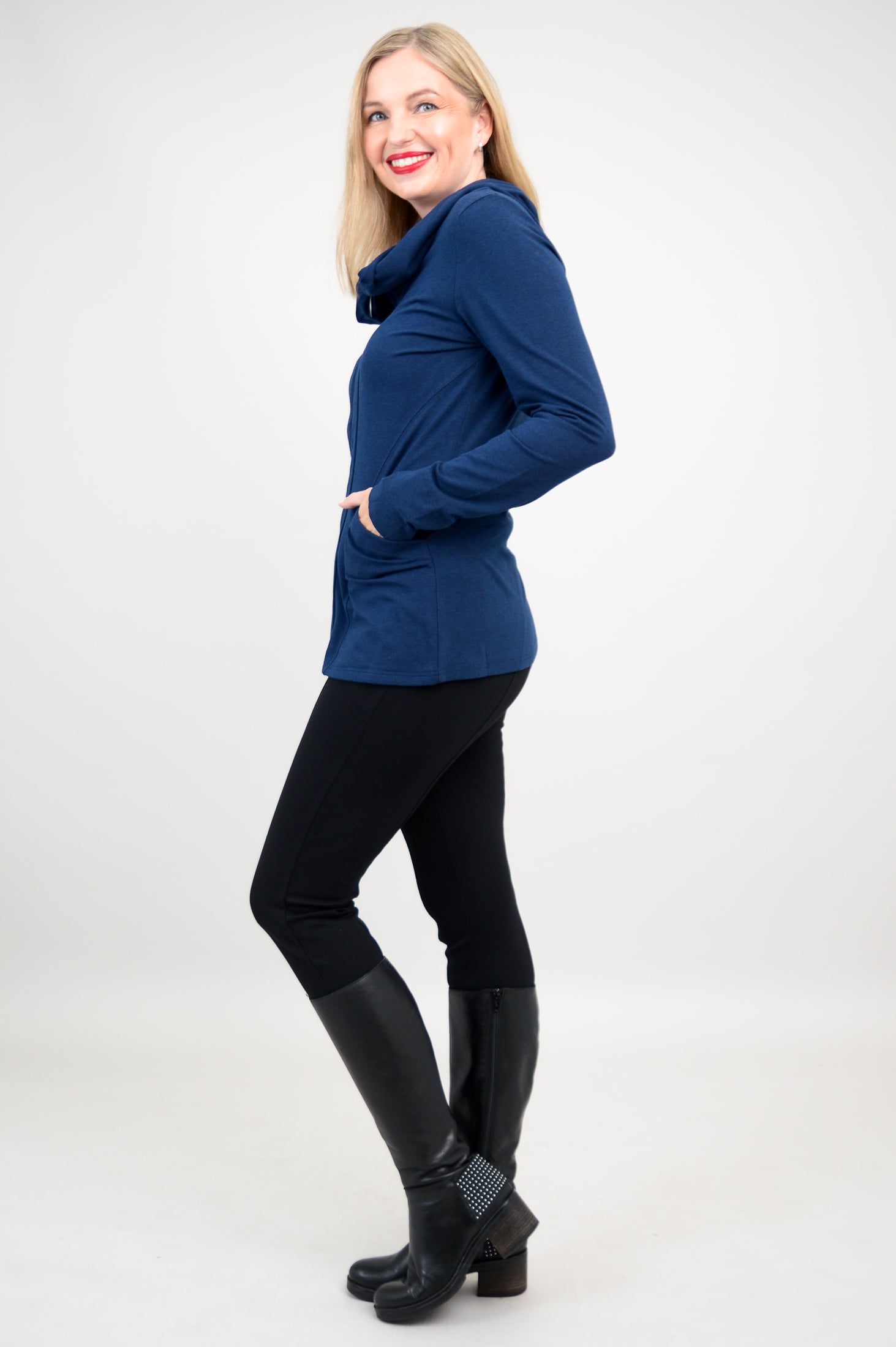 Premium Seymour Jacket - Soft Indigo Denim with Bamboo Lining | Stylish & Comfortable for Outdoor Adventures & Casual Wear