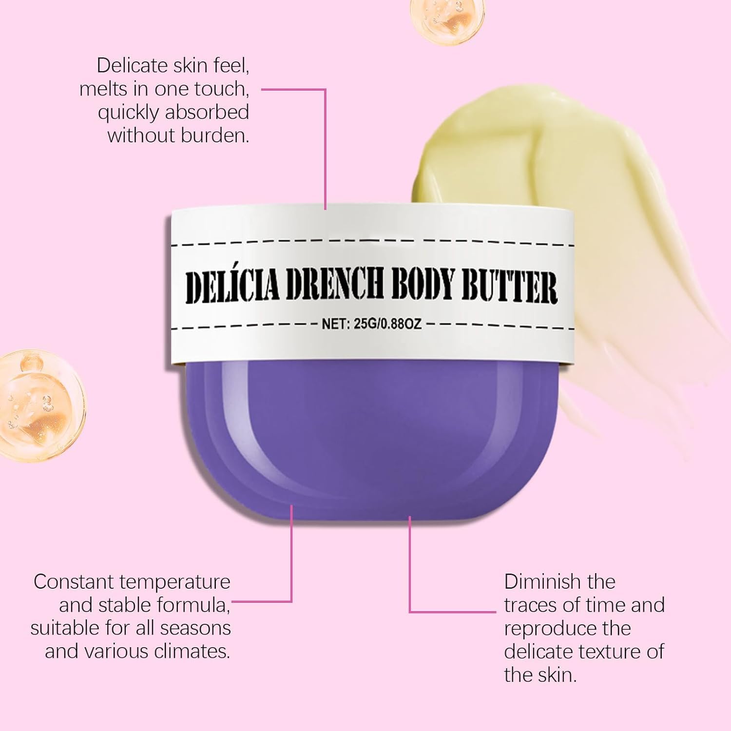 Brazilian Bum Firming Cream - Deeply Moisturizing & Tightening Body Cream for Smooth Skin | Buttocks & Body Moisturizer for Women | Nourishes Dry & Sensitive Skin | Perfect for Post-Workout, Daily Hydration & Skin Care Routine