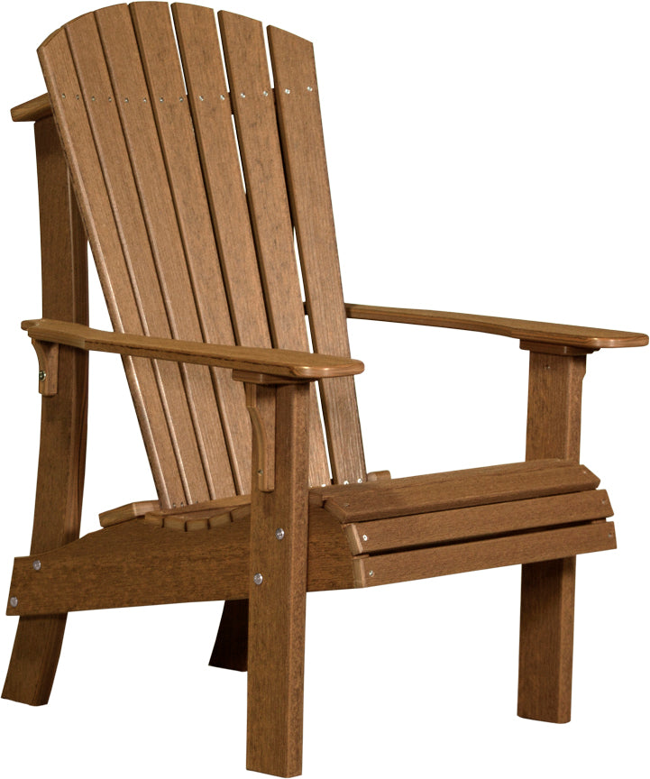 Premium Adirondack Chair - Heavy Duty Outdoor Patio Furniture, All-Weather Resin Wicker, Comfortable Lounge Chair for Garden, Poolside, Deck, and Backyard Relaxation