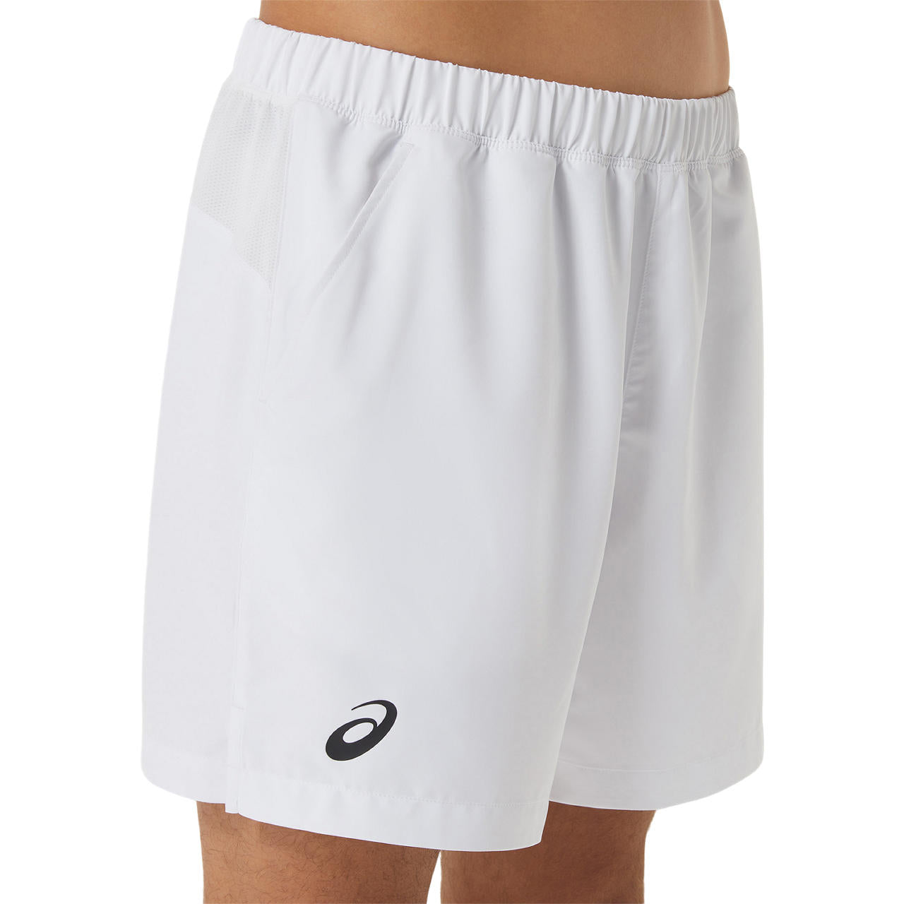 ASICS Men's Court Short 7 Inch Running Shorts - Breathable Quick-Dry Athletic Shorts for Tennis, Basketball & Gym Workouts - White