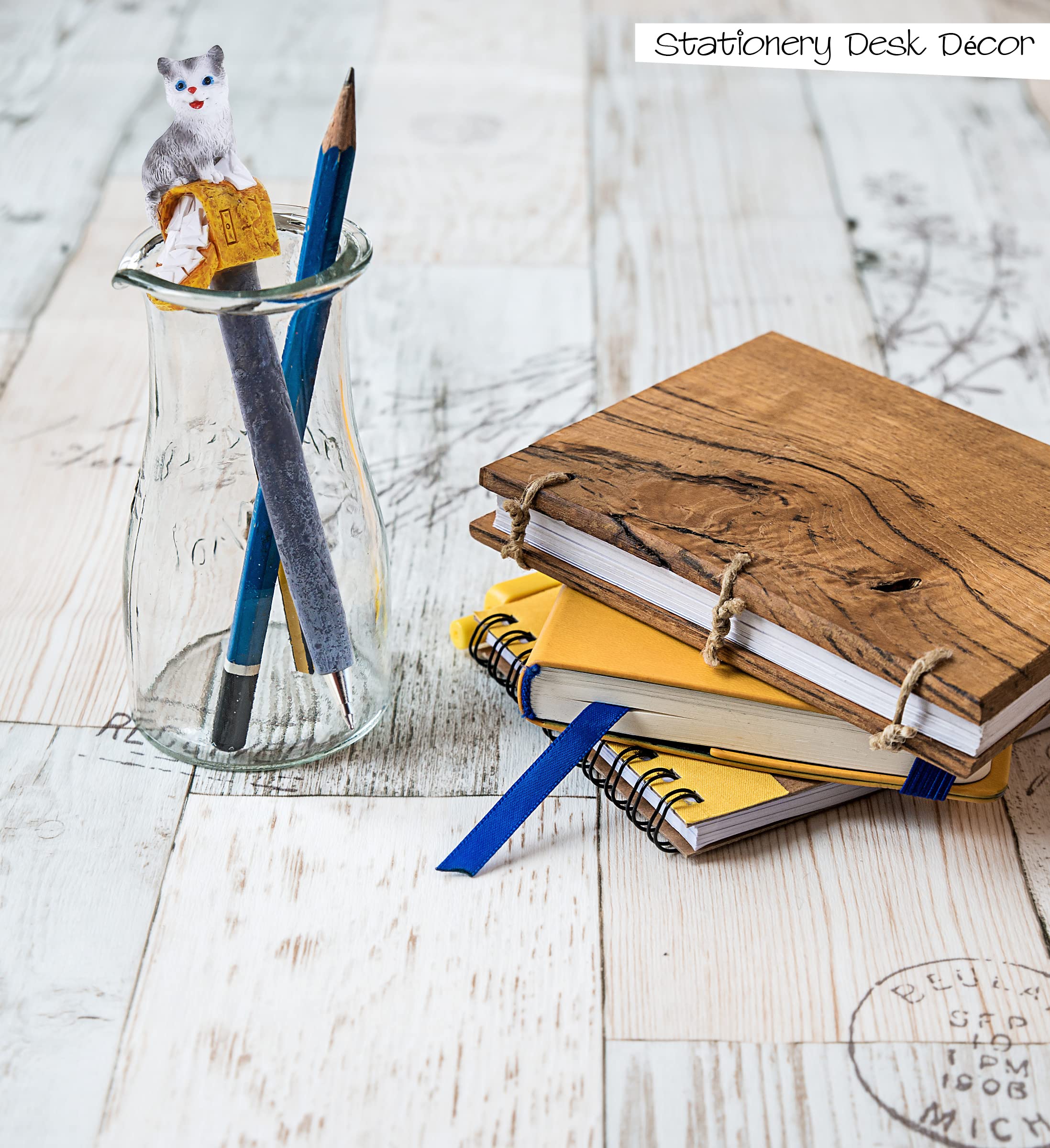 Fun Novelty Cat Ballpoint Pens - Unique Colorful Writing Instruments for Kids & Adults - Perfect for School, Office & Gifts - Cat on Mailbox Design - Great for Note Taking, Journaling & Creative Writing