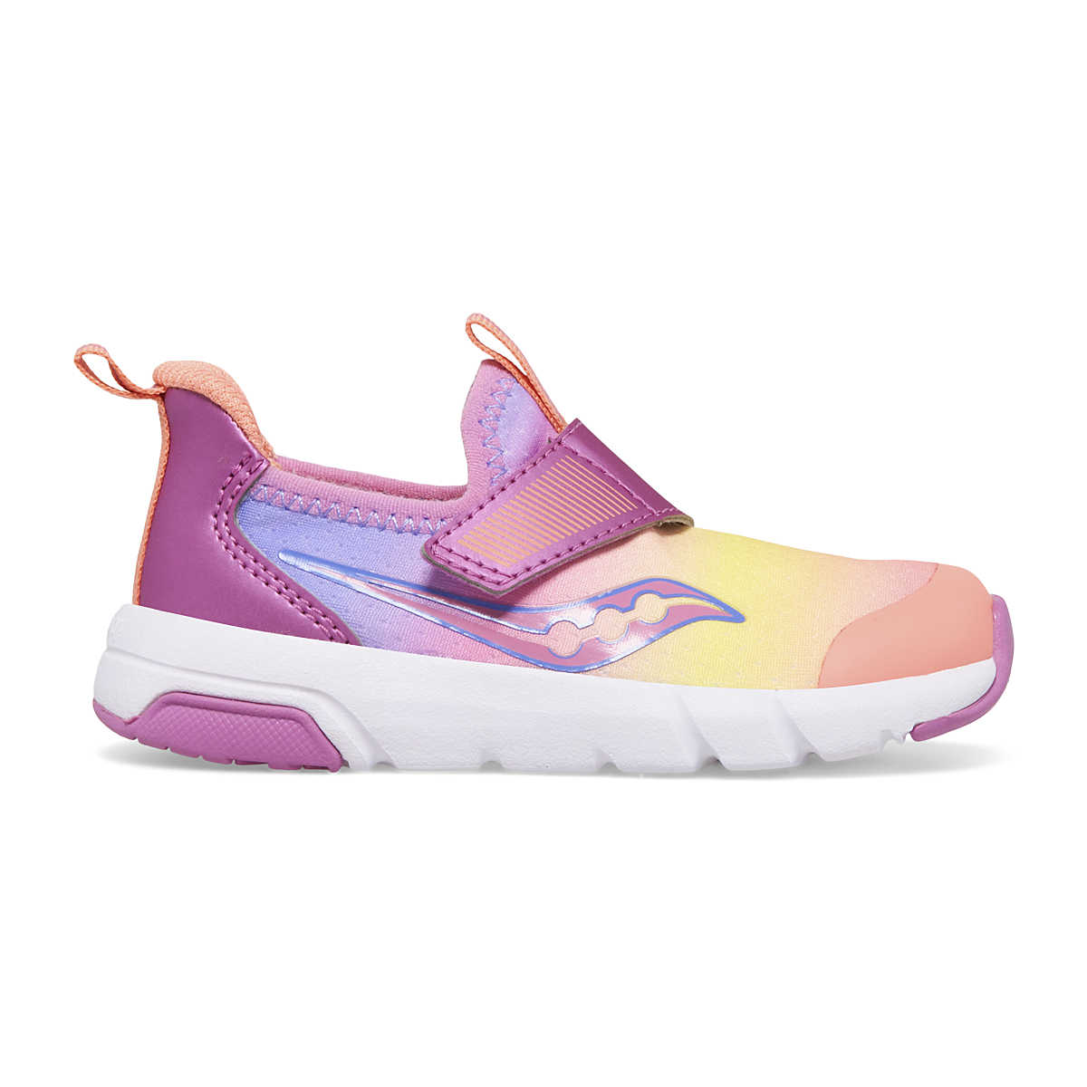 Saucony Pink Coral Breeze Toddler Sneakers - Lightweight Comfortable Girls' Running Shoes for Toddlers - Perfect for Playtime, Preschool & Outdoor Activities