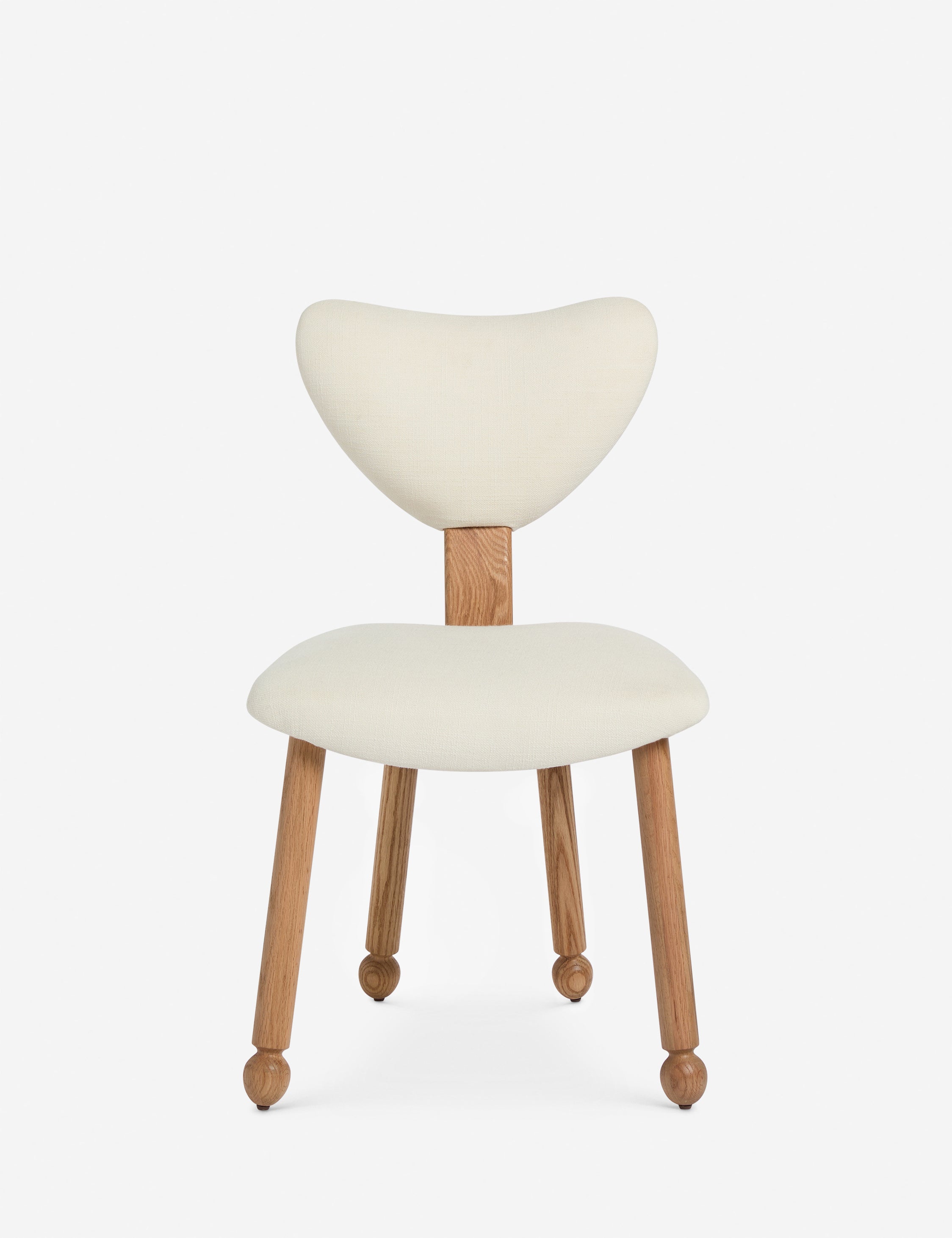 Aimee Song Fontaine Dining Chair - Modern Wooden Dining Room Chair with Upholstered Seat - Perfect for Kitchen, Dining Room, and Home Office