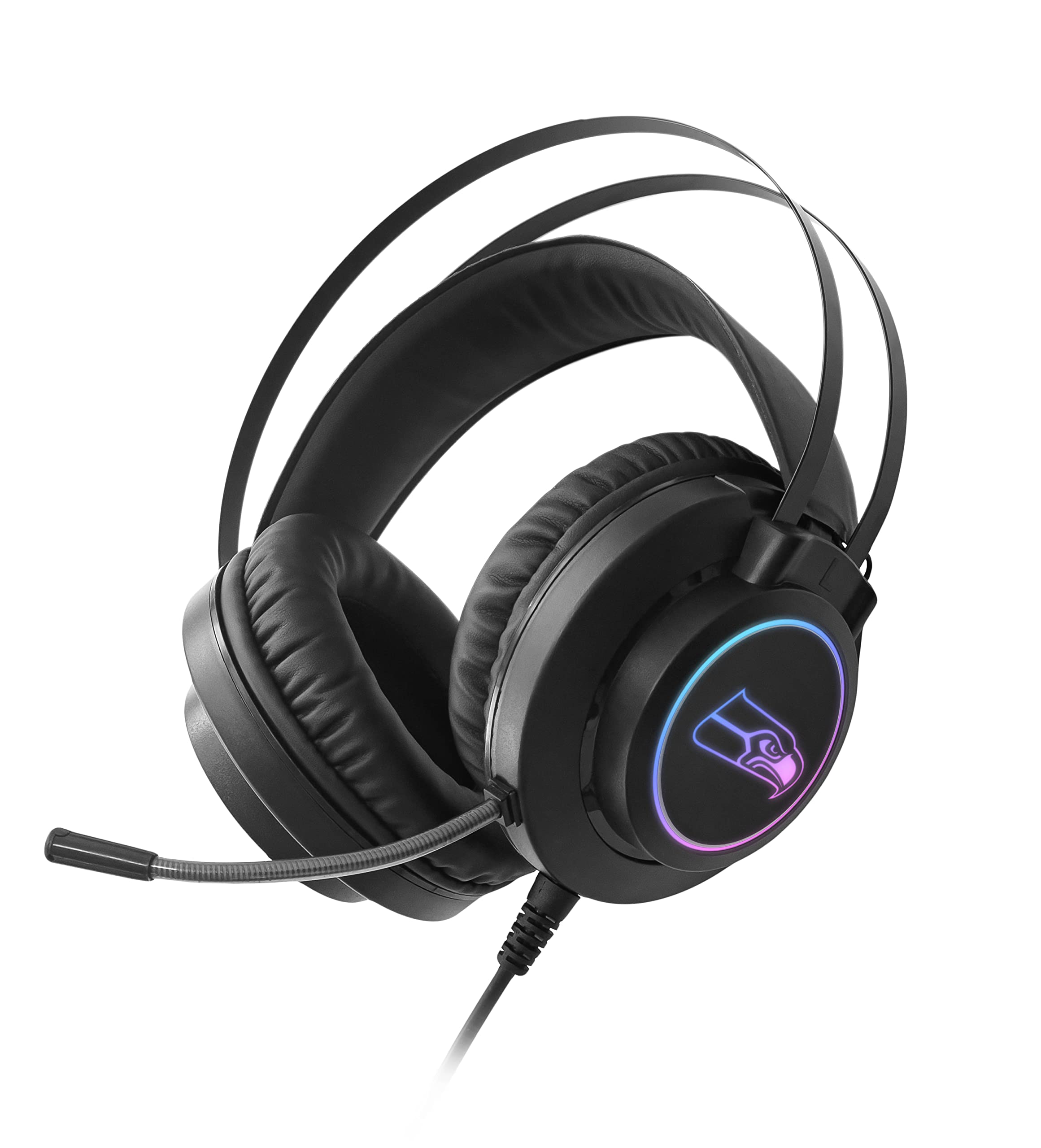 SOAR NFL Wired Gaming Headset with Noise Cancelling Mic - Official Licensed Football Headphones for PC, PS4, Xbox - Perfect for Gaming, Streaming & Watching NFL Games