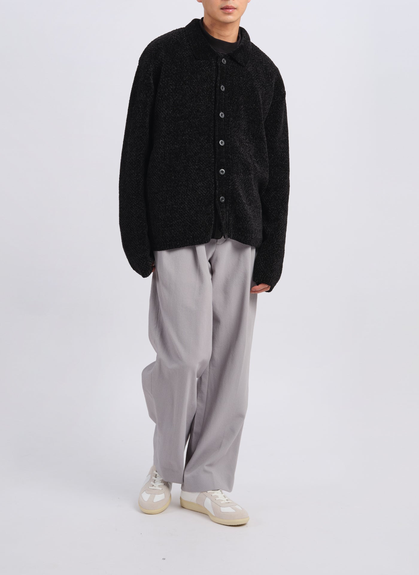 Stylish Polyester Velvet Knitted Coach Jacket for Men & Women - Perfect for Art, Crafts, and Casual Wear