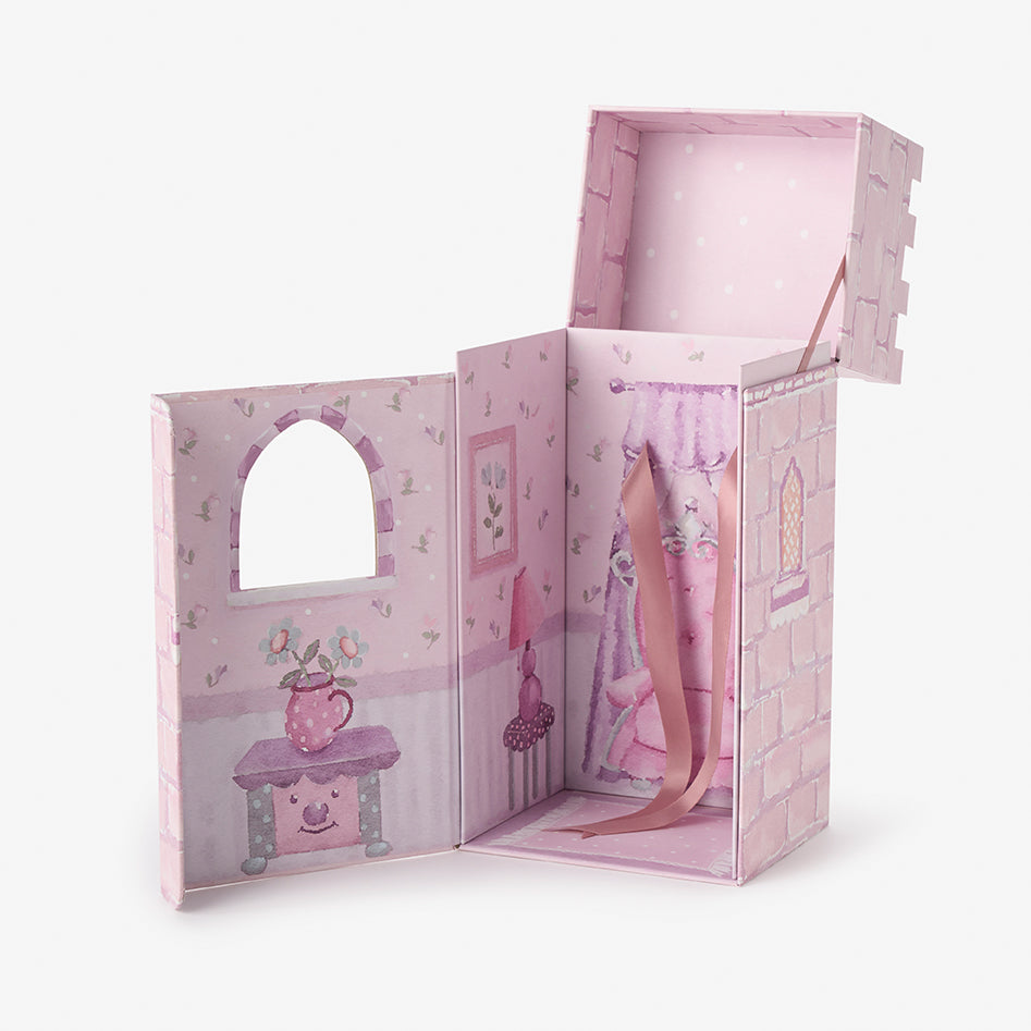 Fairy Princess Linen Doll - Cecilia Handmade Toy in Gift Box for Kids Birthday, Christmas Gift & Nursery Decor | Perfect for Pretend Play, Collectibles & Room Decoration