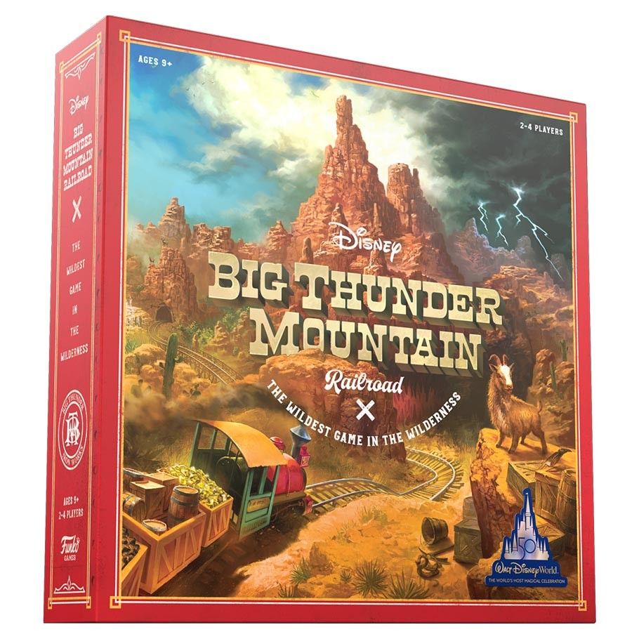 Big Thunder Mountain Railroad Toy Train Set - Disney Park Replica for Collectors & Kids - Perfect for Disney Themed Parties, Playrooms & Model Railroads