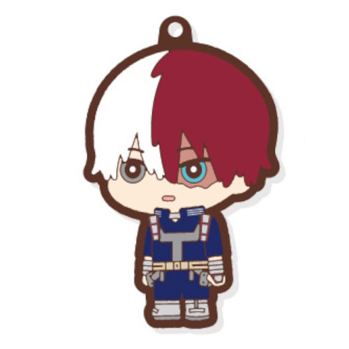 My Hero Academia Mofumofu Rubber Mascot Keychain - 2 Inch Anime Collectible for Backpacks, Cosplay & Gifts | Xebec Official Merchandise