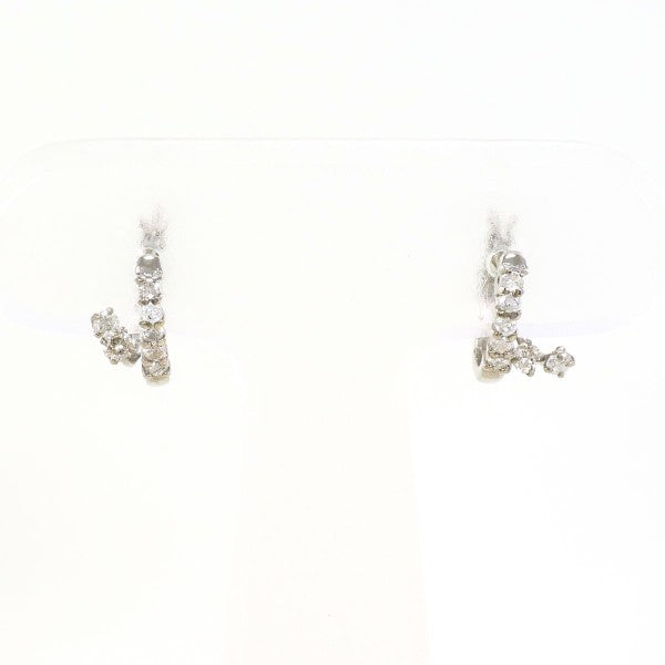 18K White Gold Diamond Earrings for Women - Elegant Dangle Earrings for Wedding, Party & Special Occasions | Hypoallergenic Luxury Jewelry Gift
