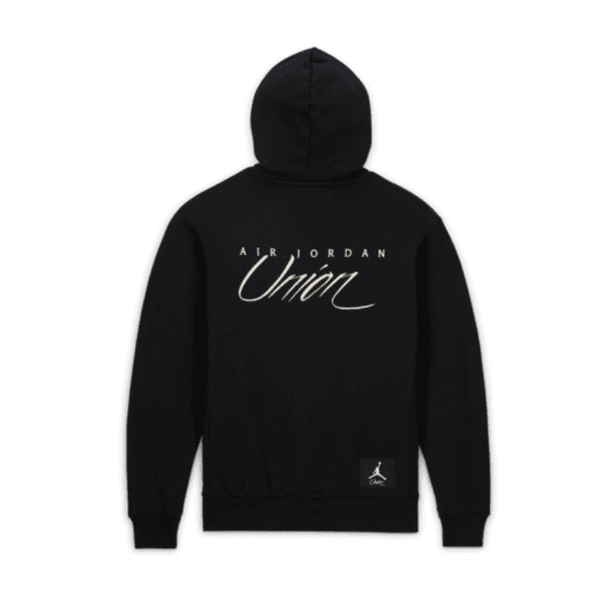 Jordan x Union MJ Fleece Hoodie Black Coconut Milk - Premium Streetwear Hoodie for Men & Women - Perfect for Casual Wear, Gym & Outdoor Activities