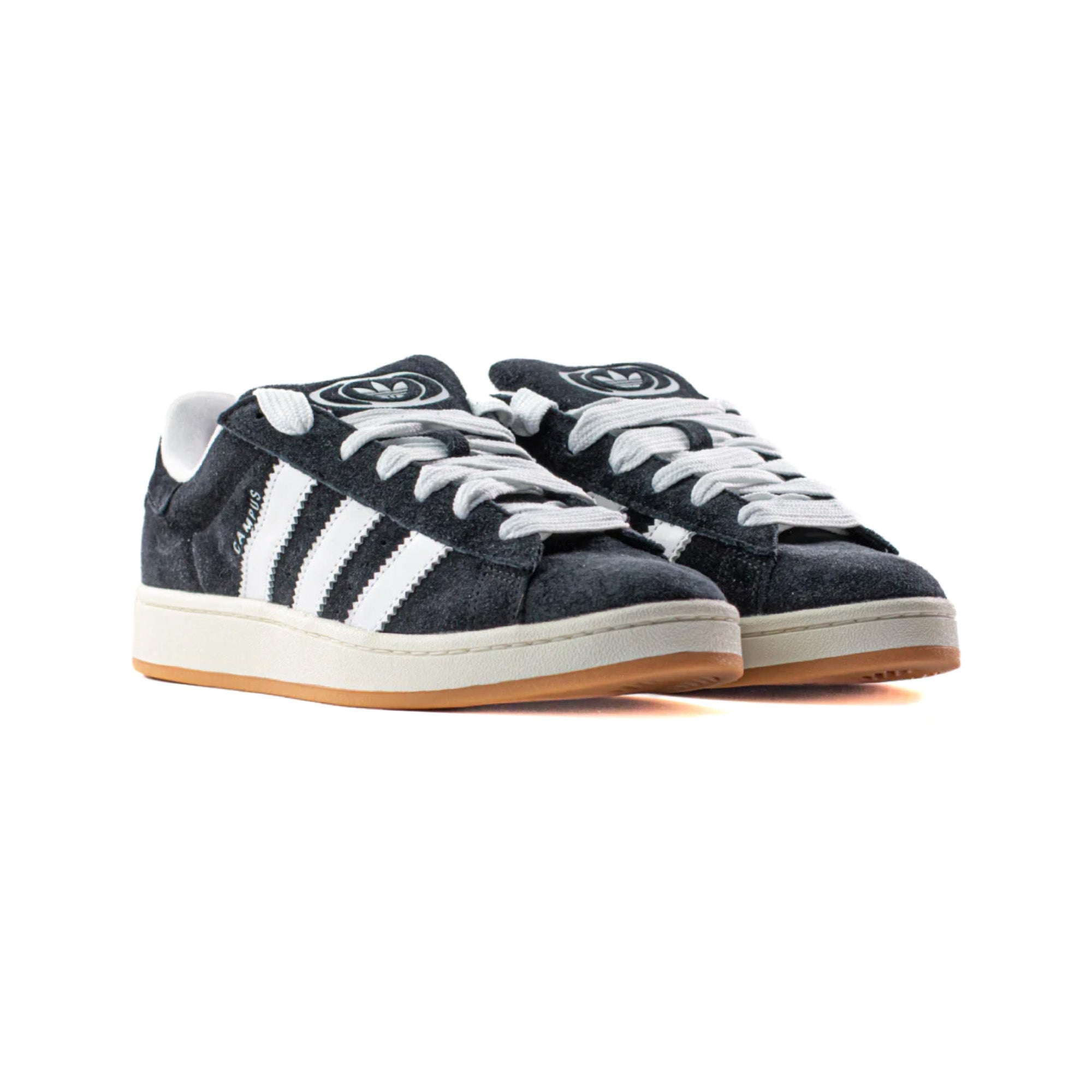 Campus 00s Core Black Sneakers (2023) - Retro Running Shoes for Men & Women | Perfect for Casual Wear, Street Style & 90s Fashion Revival