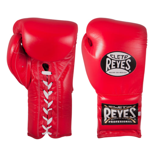 Cleto Reyes Traditional Training Lace-Up Boxing Gloves - Premium Leather Punching Bag Gloves for Boxing Training & Sparring