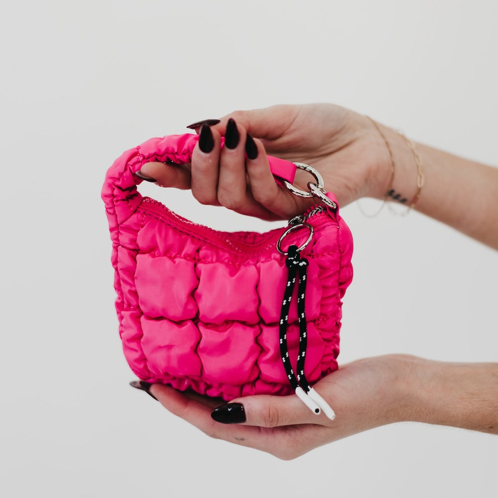 Rylyn Mini Puffer Purse for Women - Trendy Quilted Crossbody Bag with Adjustable Strap - Perfect for Shopping, Travel & Everyday Use