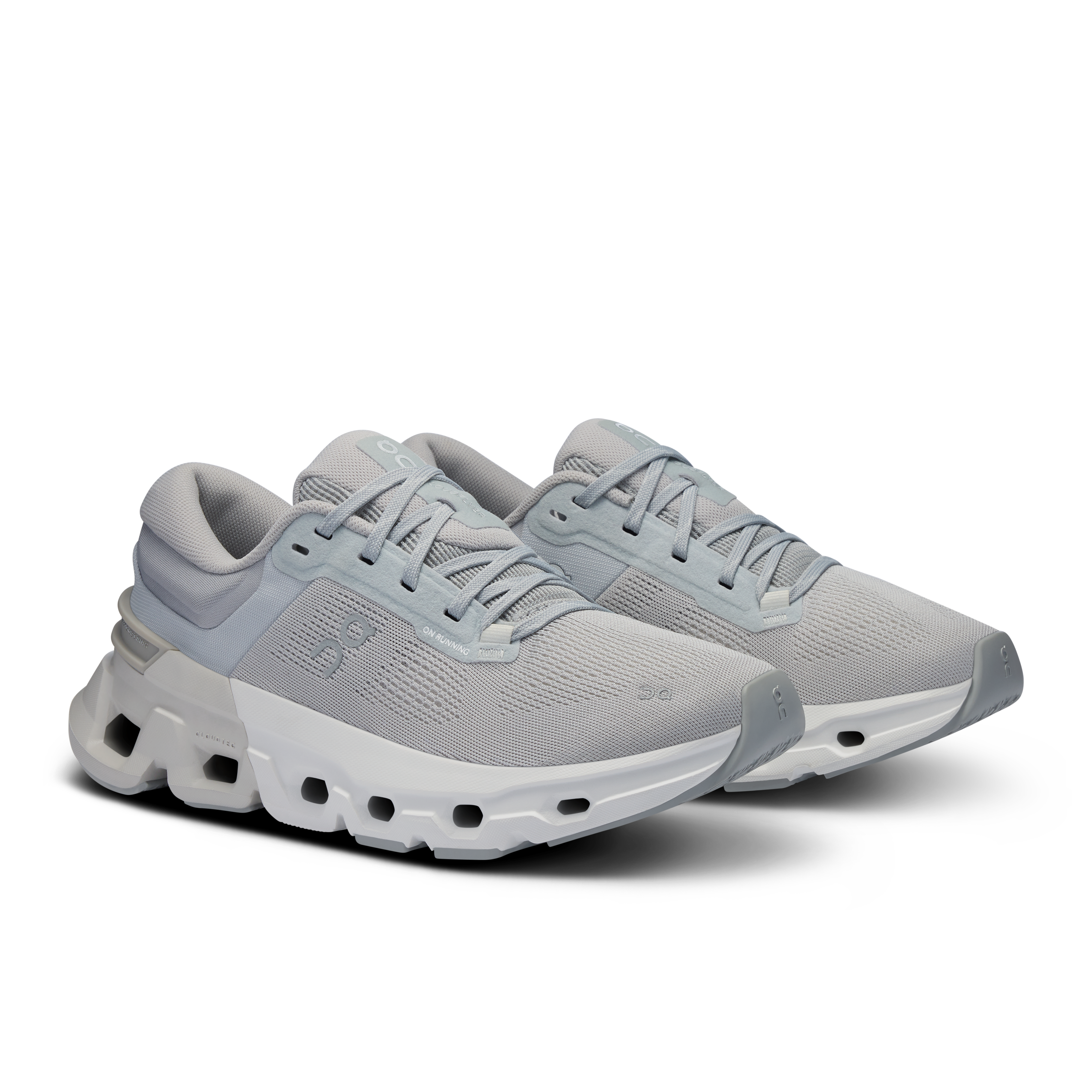 On Running Women's Cloudflyer 5 Running Shoes - Lightweight & Cushioned for Road Running - Glacier/Wolf Color - Perfect for Jogging, Gym Workouts & Daily Wear