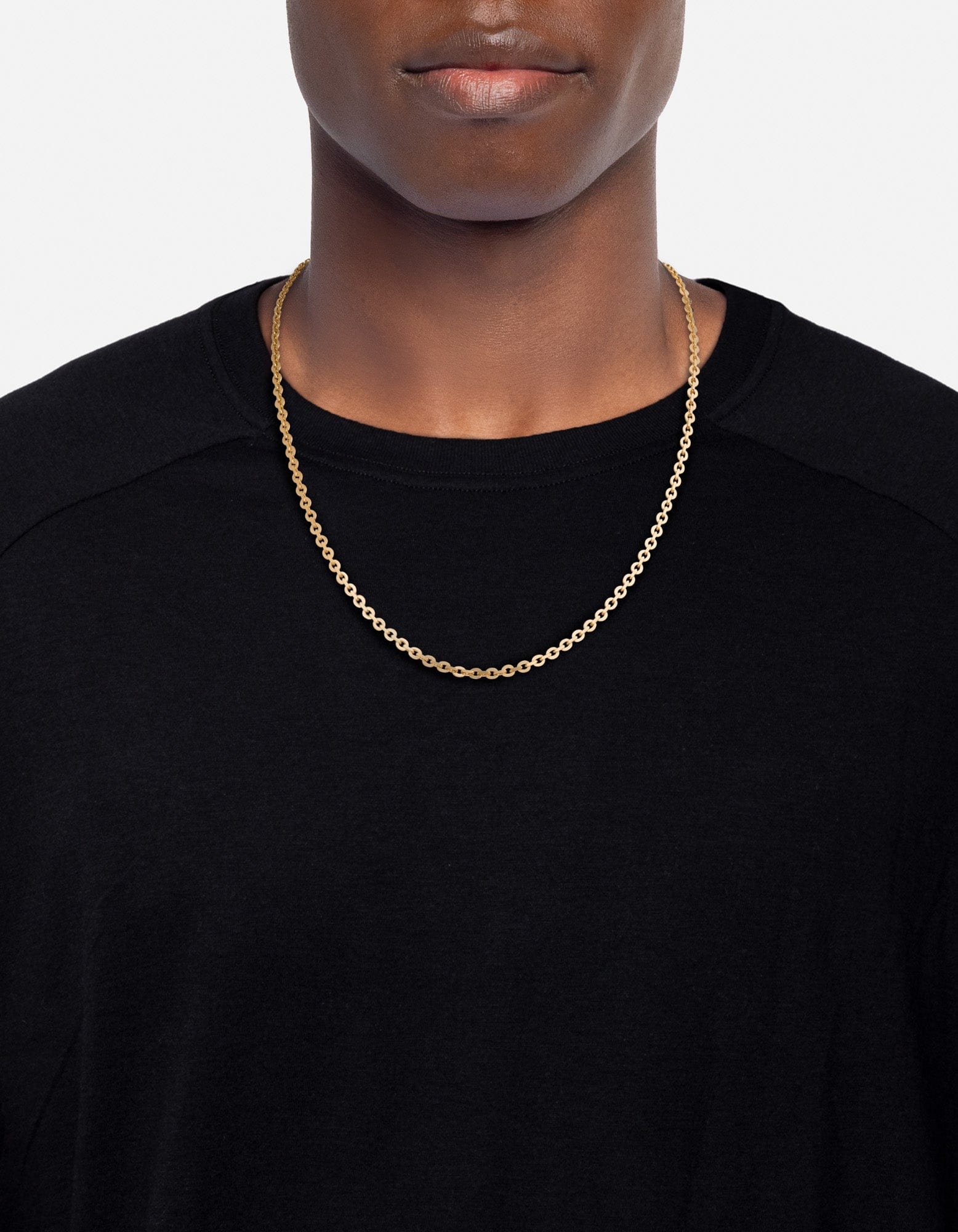 Rio Chain Necklace - 14K Gold Vermeil Dainty Layering Necklace for Women | Perfect for Everyday Wear, Layering & Special Occasions