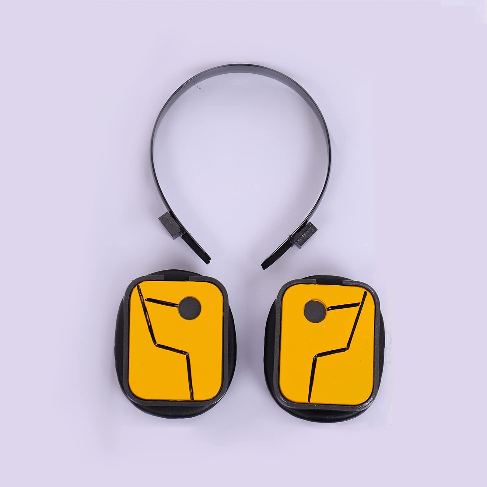 1791's Lady Hawks Hokusai Cosplay Headset with Wing Hero Design - New Version Anime Earphone Glasses Prop for Cosplay, Halloween, Comic Con & Themed Parties