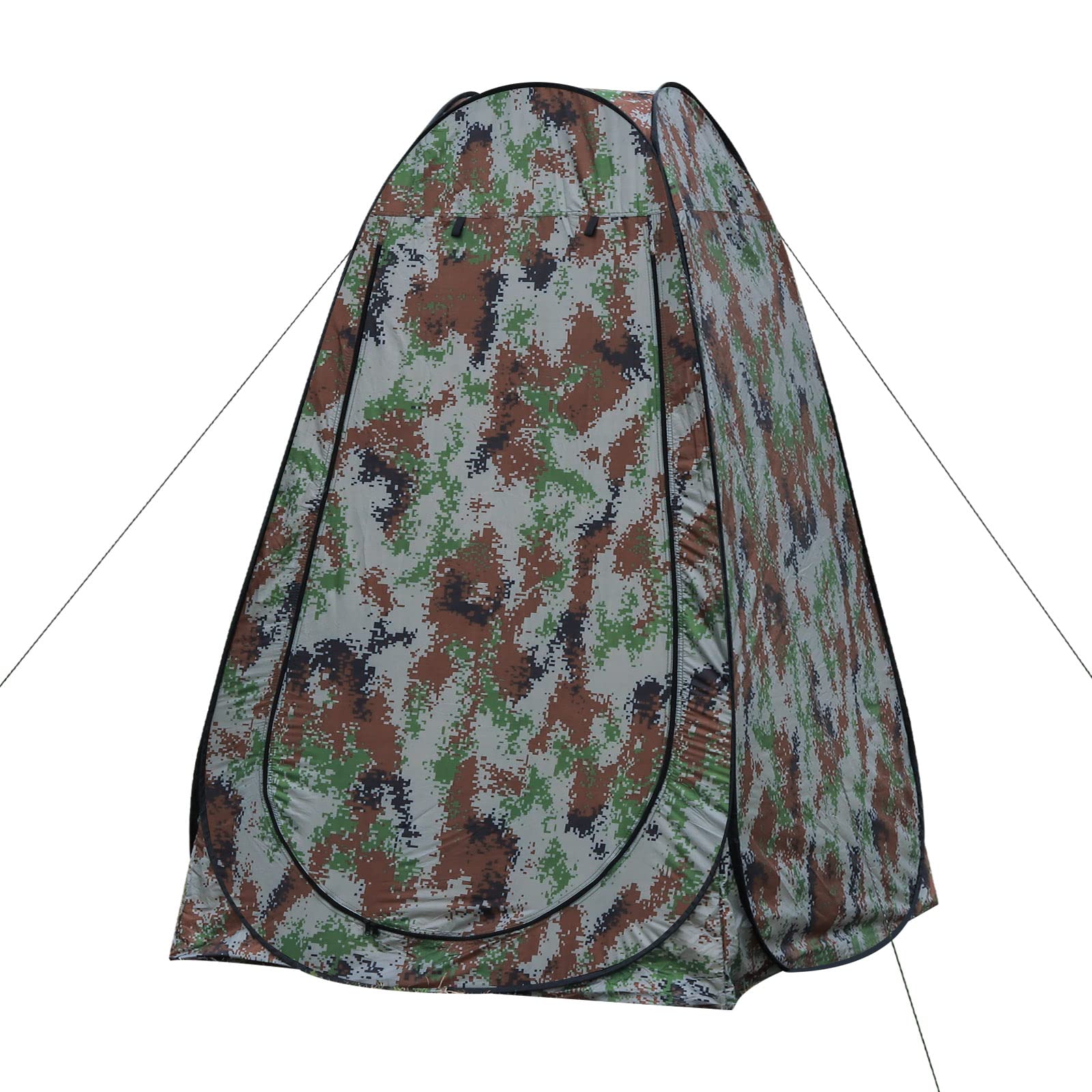 TUKAILAI Portable Pop Up Privacy Tent - Instant Outdoor Camping Shower Toilet Changing Room for Hiking, Beach, Fishing | Spacious Rain Shelter with Carry Bag | Perfect for Camping Trips, Beach Days & Outdoor Adventures