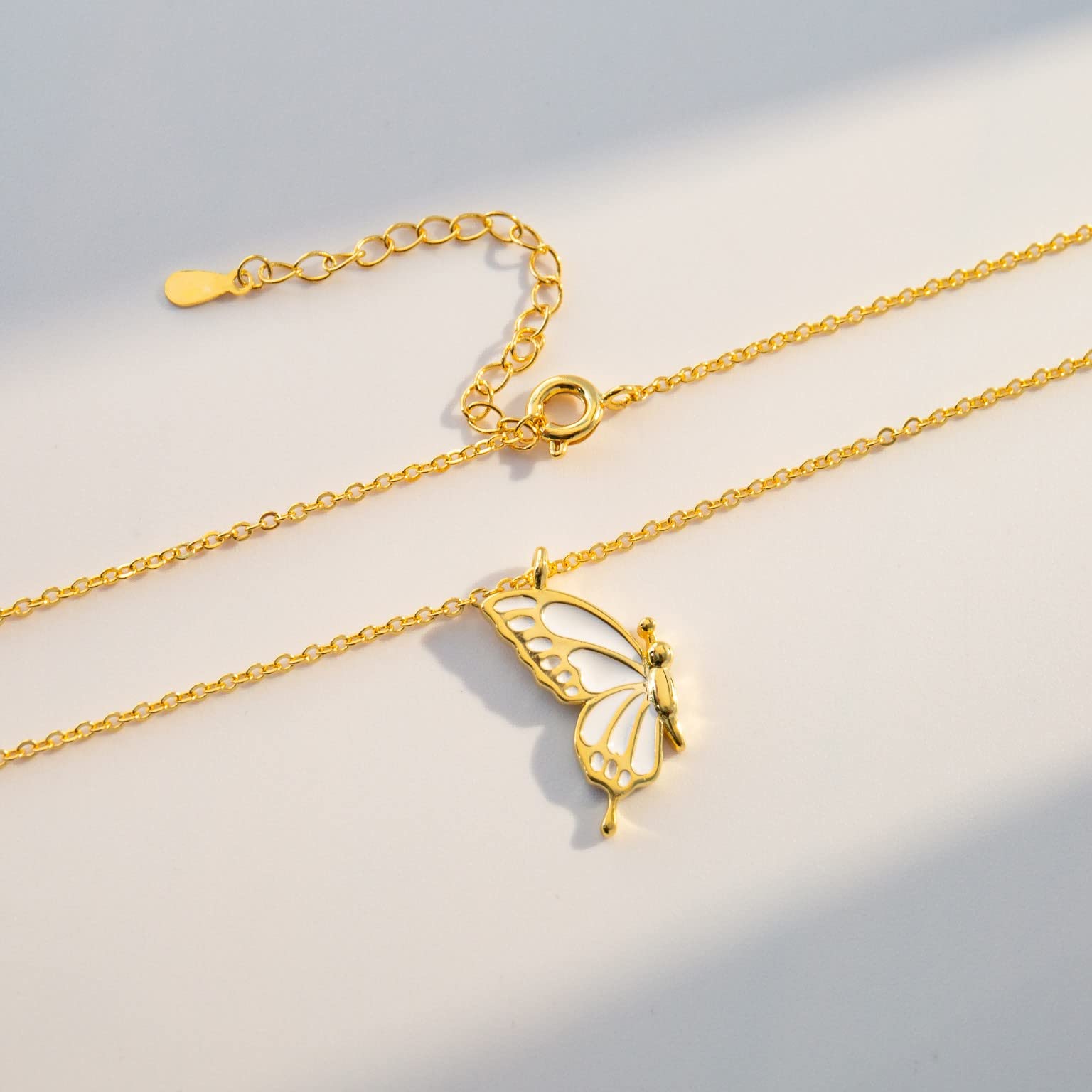 Best Friend Necklace Set of 2 - Butterfly BFF Matching Necklaces for Women & Girls | Long Distance Friendship Gifts, Graduation Presents, Birthday Jewelry | Perfect for Sister Bonding, Anniversary Celebrations & Meaningful Moments