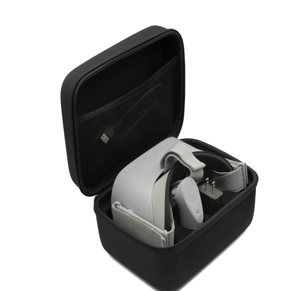 Premium VR Glasses Carrying Case - Shockproof Hard Travel Storage Bag for Oculus Quest 2, Meta VR Headsets & Accessories | Portable Protective Case for Gaming, Travel & Home Organization