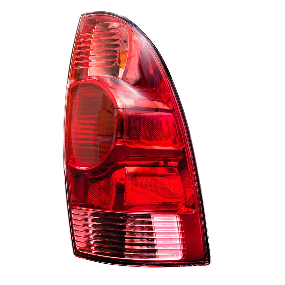 Brock Replacement Tail Lights for 05-15 Pickup Truck - Driver & Passenger Side (8156004150, 8155004150) | Durable LED Lights for Improved Night Visibility & Safety
