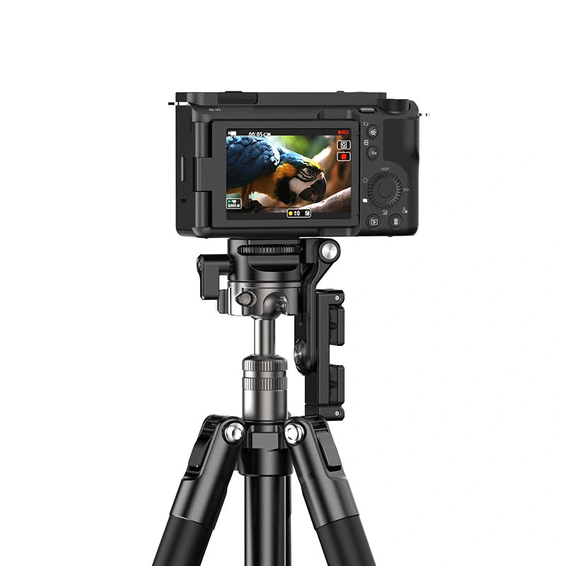 Ulanzi MT 63 Portable Mini Tripod Stand with Phone Mount - Compact Lightweight Travel Tripod for Smartphones, DSLR Cameras & Vlogging - Perfect for Travel, Photography & Content Creation