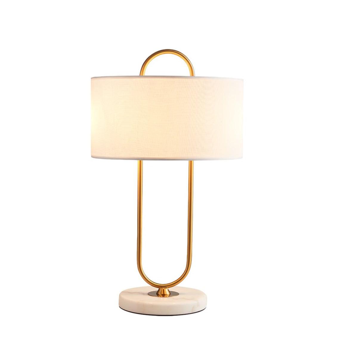 Warner Table Lamp - Modern LED Bedside Lamp with USB Port, Adjustable Brightness for Bedroom, Living Room, and Office | Perfect for Reading, Working, and Relaxing