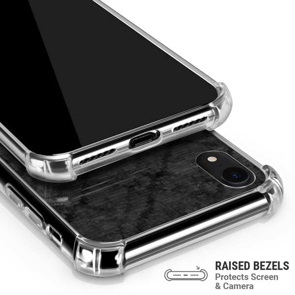 Official NBA Miami Heat Dark Rust Design Clear Phone Case for iPhone XR - Durable Protective Cover with Slim Fit, Anti-Scratch & Shock Absorption - Perfect for Basketball Fans, Sports Enthusiasts & Everyday Use