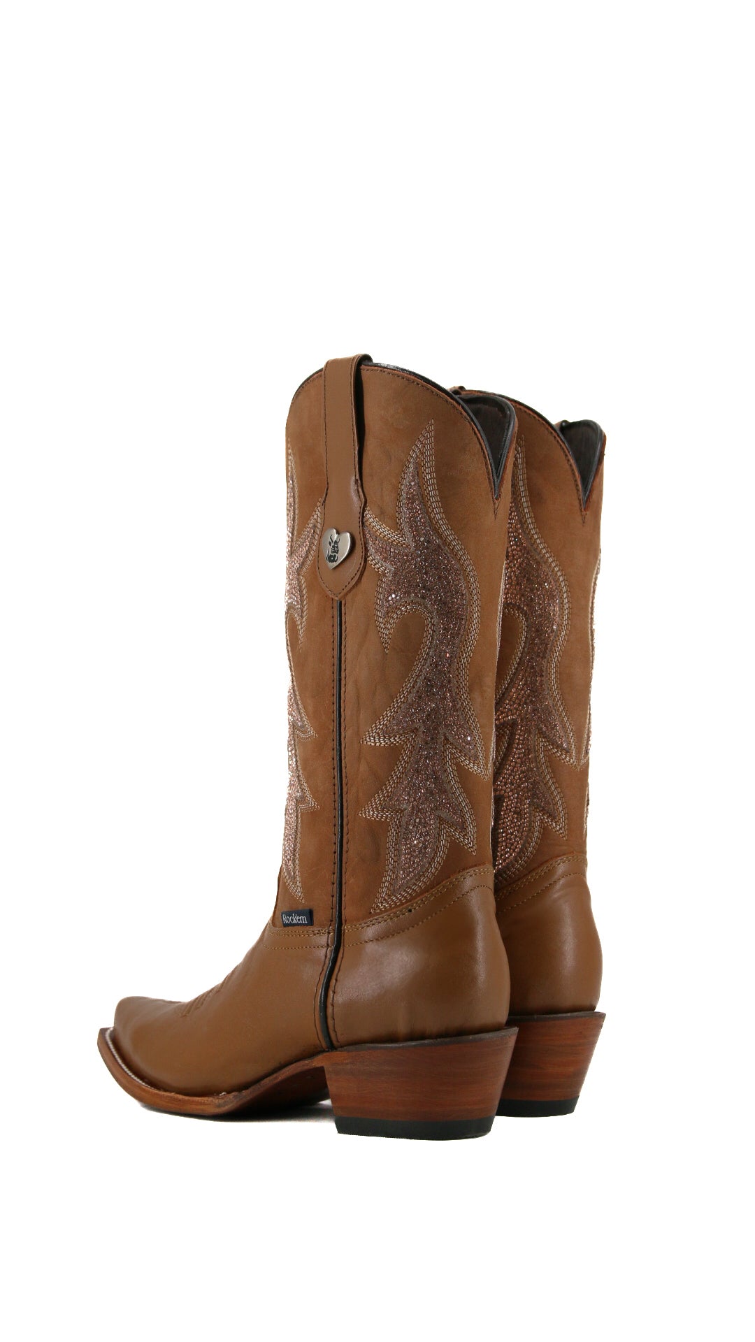Makayla Women's Snip Toe Cowgirl Boots - Western Style Ankle Boots for Country Dancing, Rodeo & Casual Wear