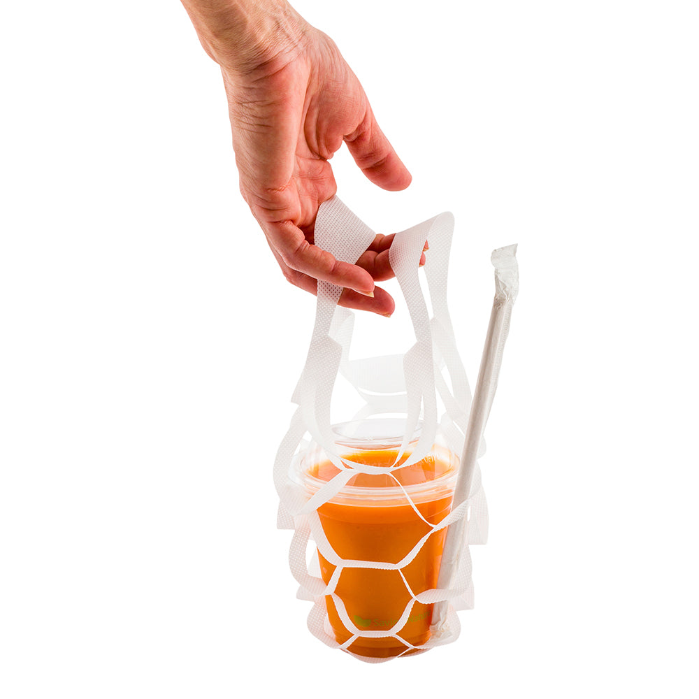 Premium White Small Mesh Produce Bags 7.75