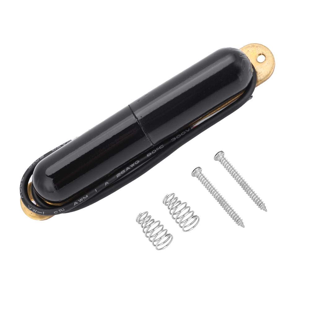 Alnico V Electric Guitar Pickup - Single Coil Lipstick Tube Pickup with Powerful Magnet for Enhanced Tone (Black) | Perfect for Blues, Rock & Jazz Performances